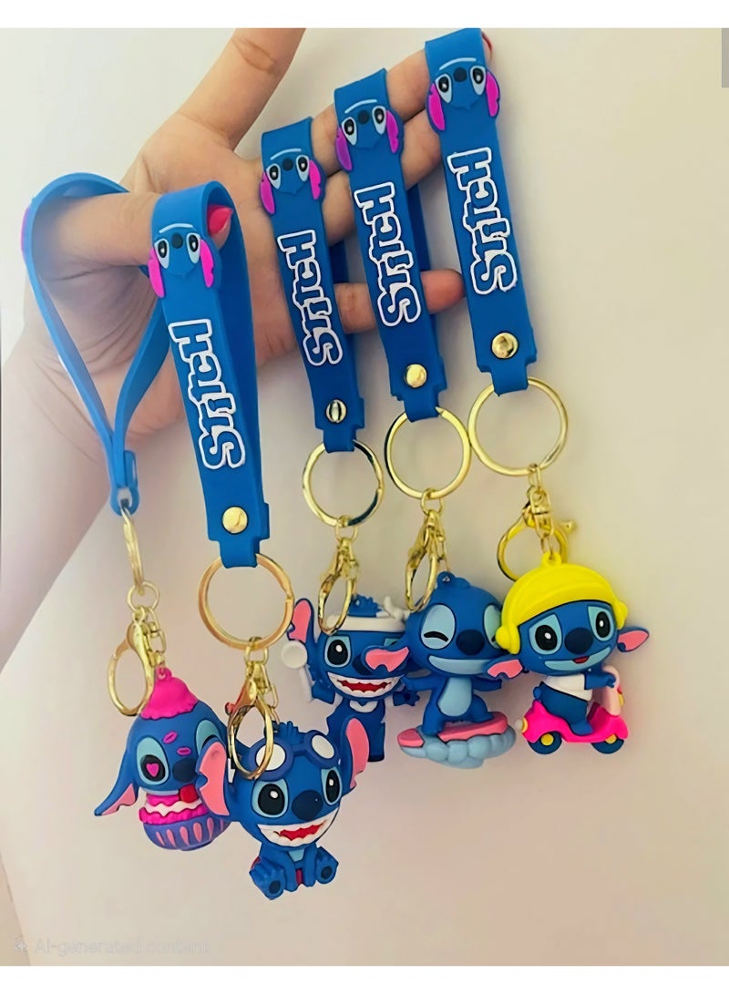 Stitch Rubber Keychain Shape 1 - Image 4